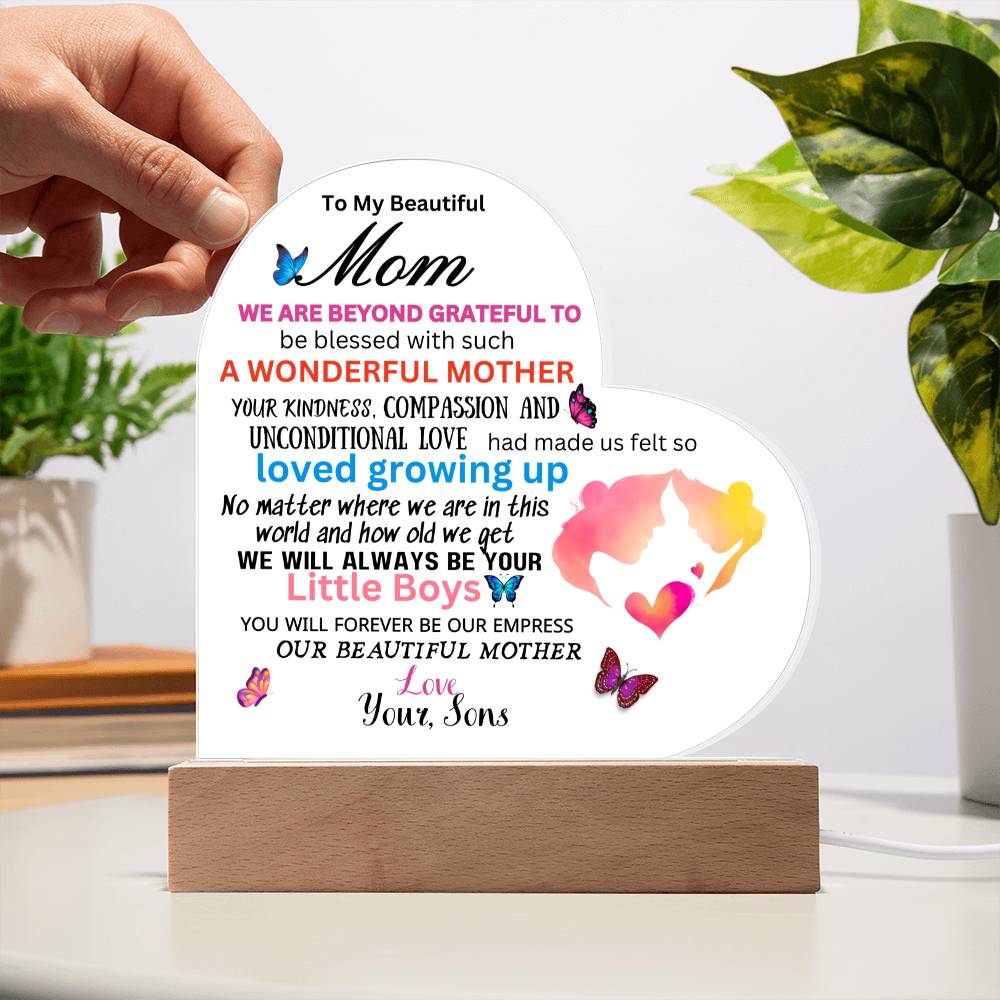 Gift for Mom fr. Sons-(My Empress)