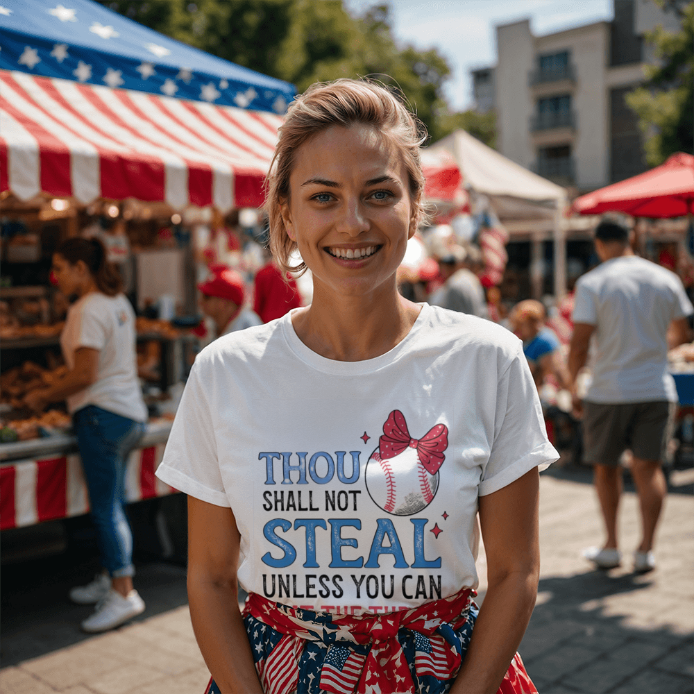 Baseball-Thou Shall Not Steal shirt