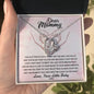 Gift for Mommy-I Love You -Forever Love Necklace