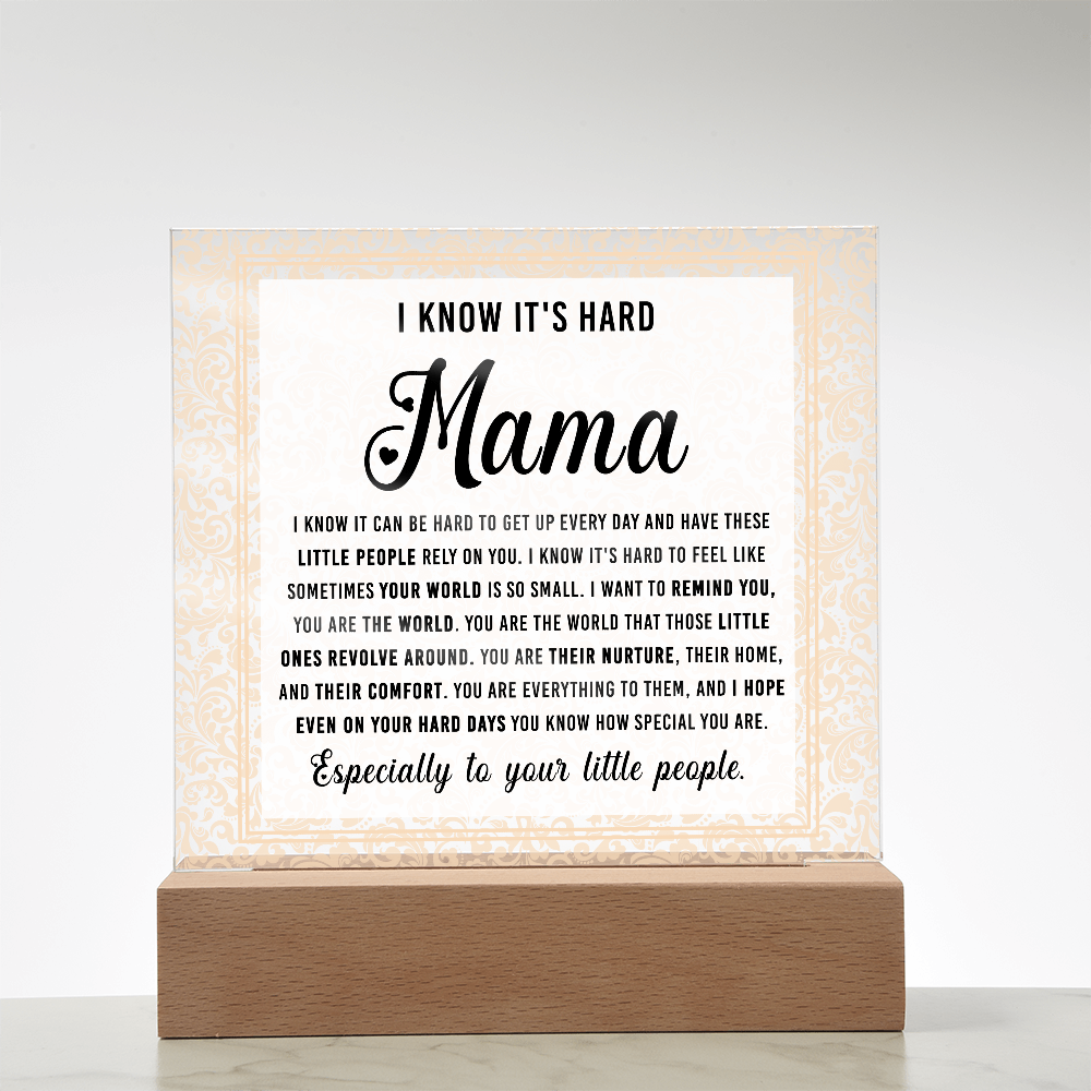 Mom-I know-Acrylic Square