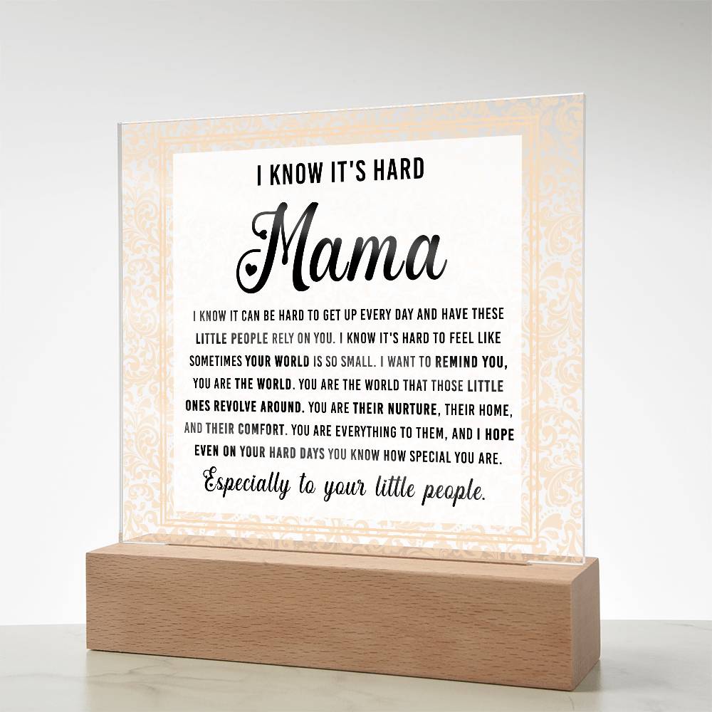 Mom-I know-Acrylic Square