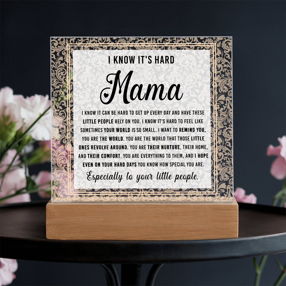 Mom-I know-Acrylic Square