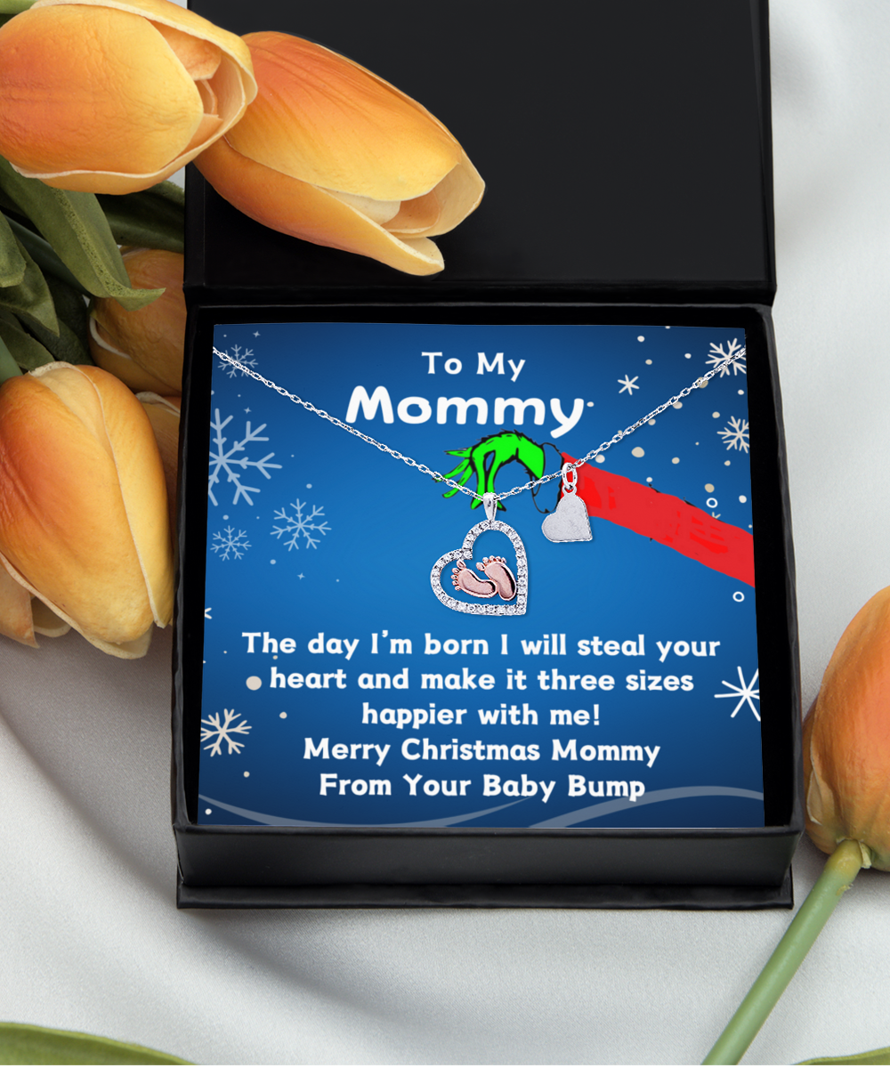 To My Mommy Grinchmas-Baby Feet