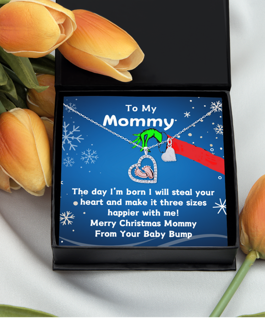 To My Mommy Grinchmas-Baby Feet