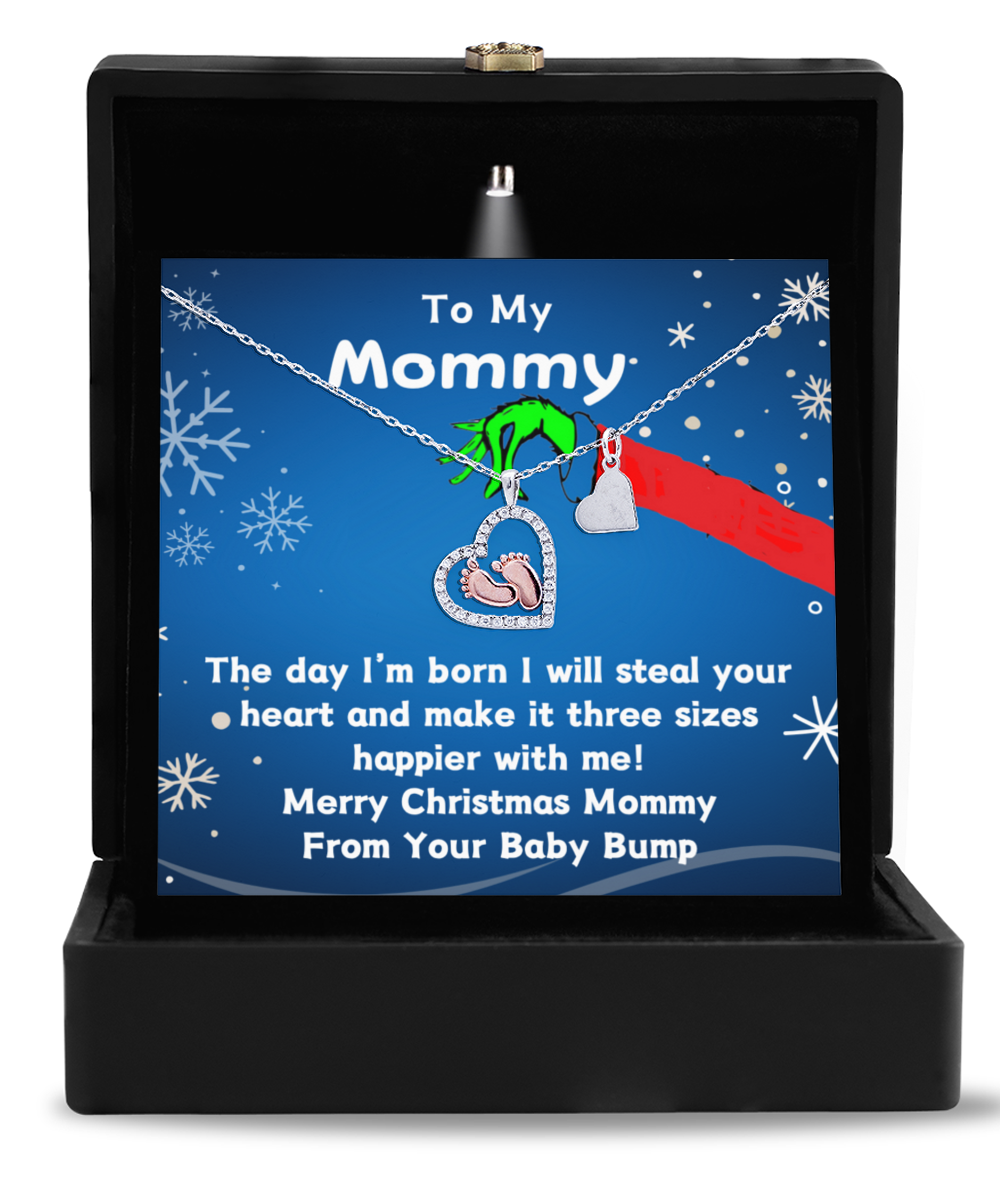 To My Mommy Grinchmas-Baby Feet