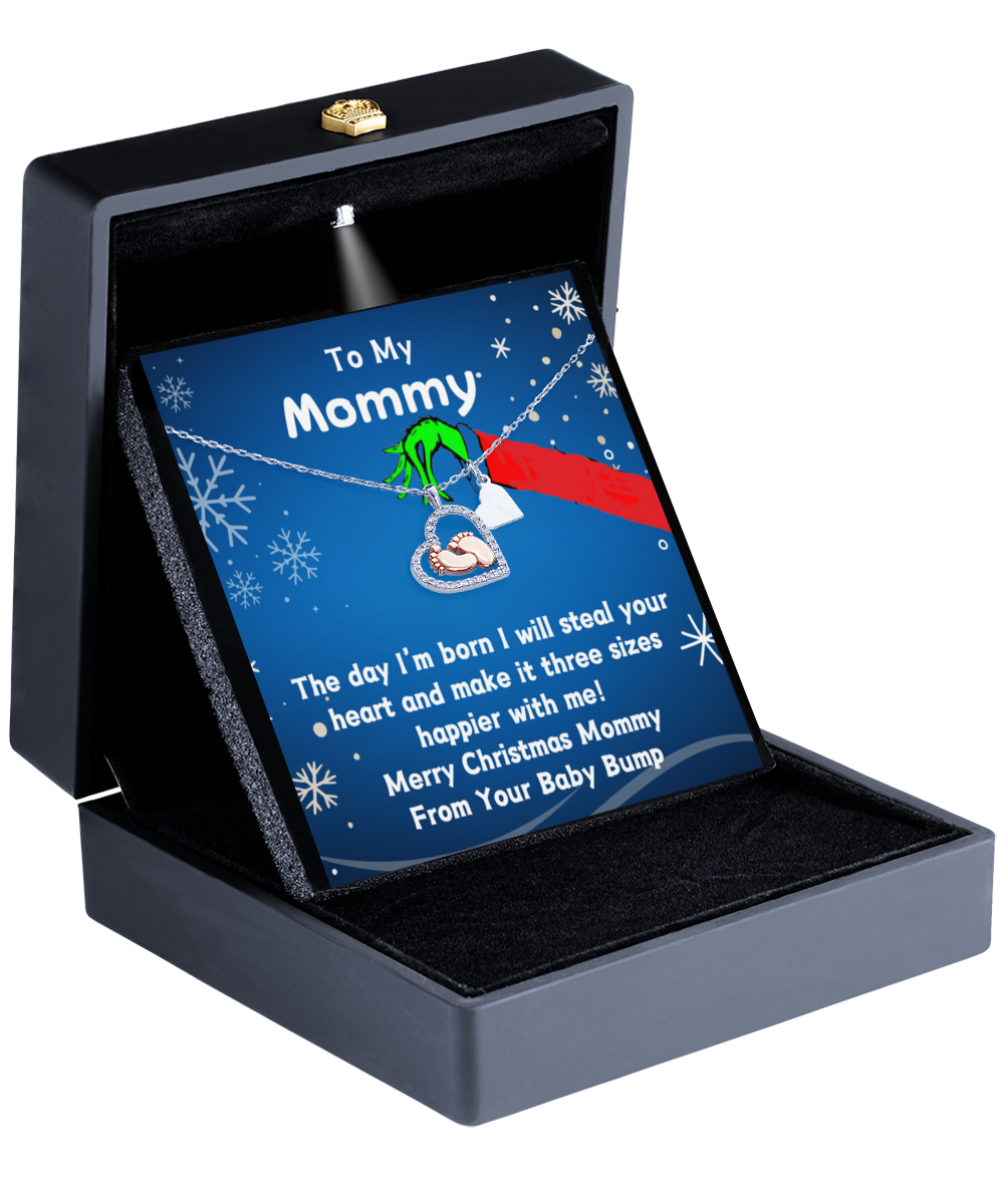 To My Mommy Grinchmas-Baby Feet