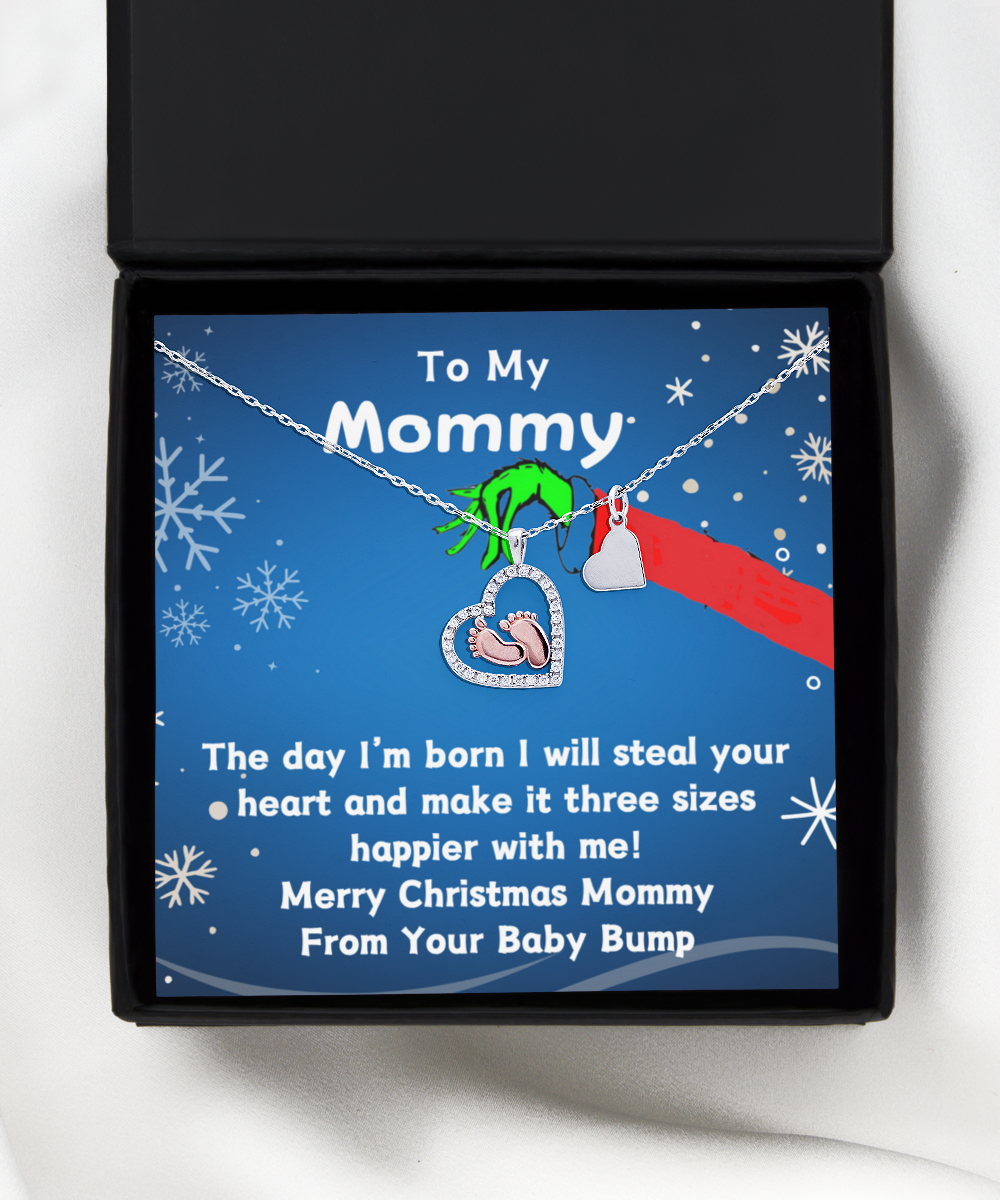 To My Mommy Grinchmas-Baby Feet