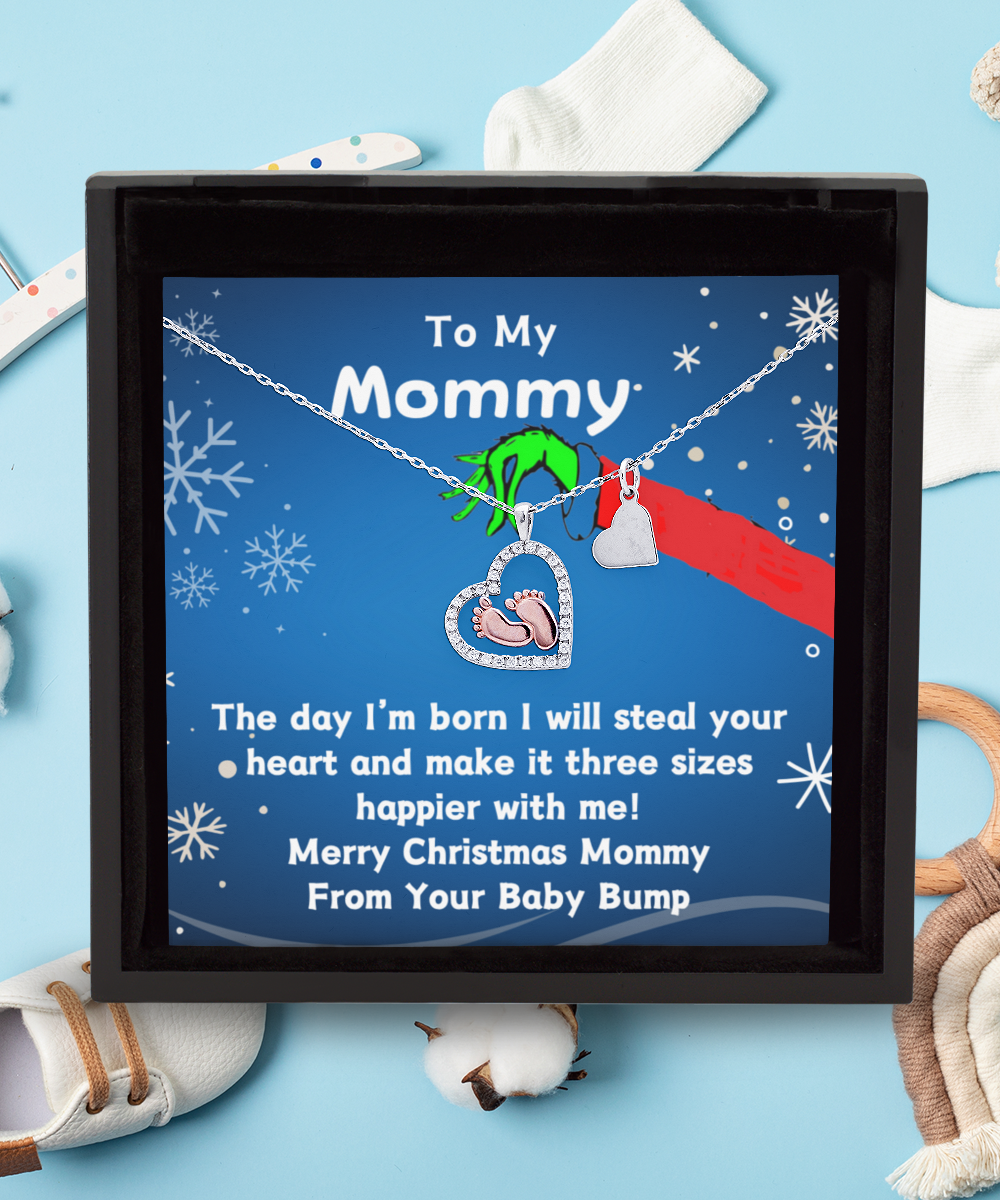 To My Mommy Grinchmas-Baby Feet
