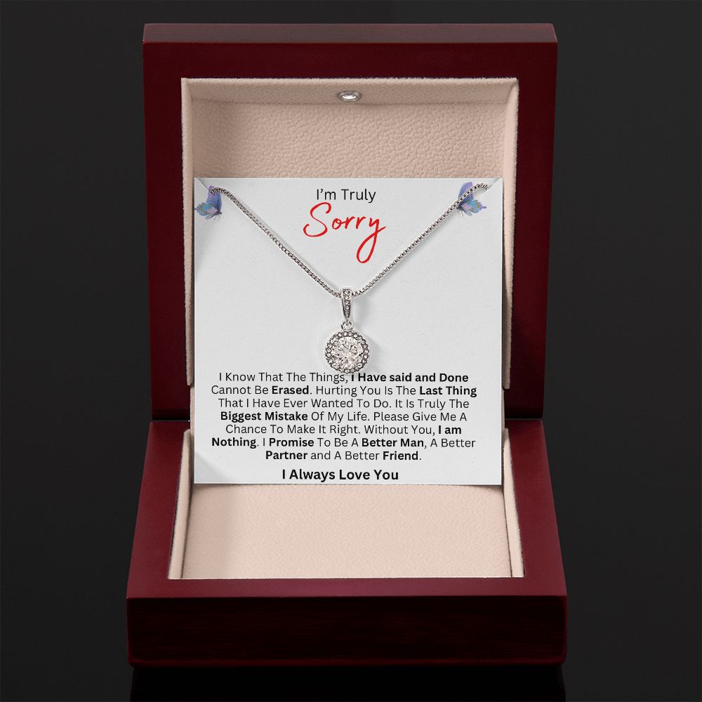 I'm truly sorry eternal hope