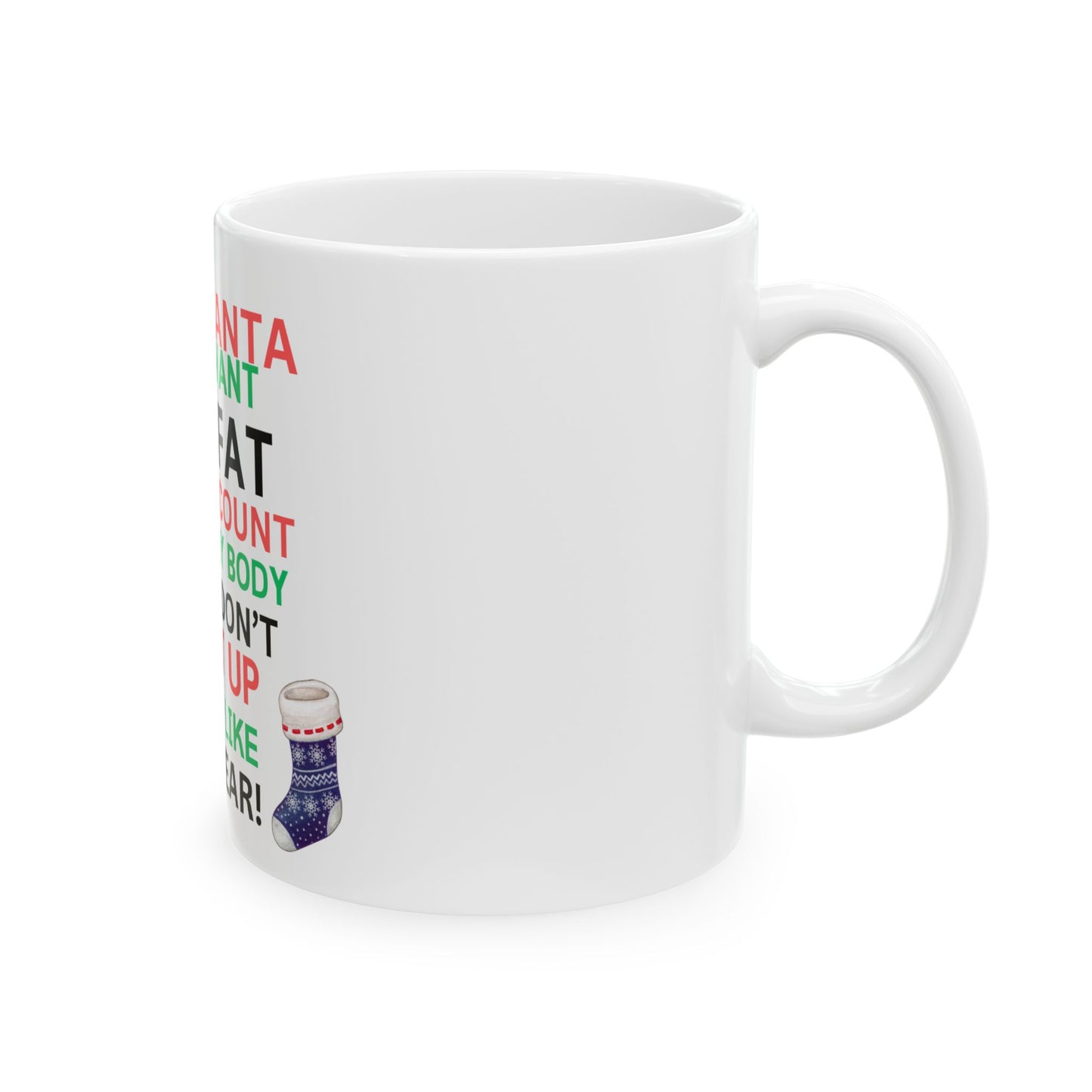 Dear Santa-Ceramic Mug, 11oz,