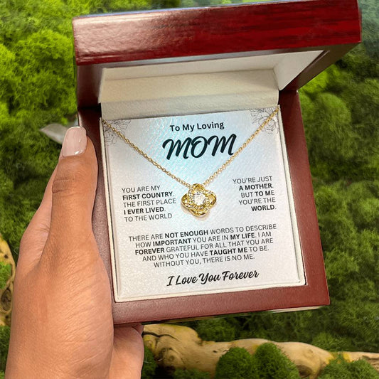 Gift For Mom-You're The World