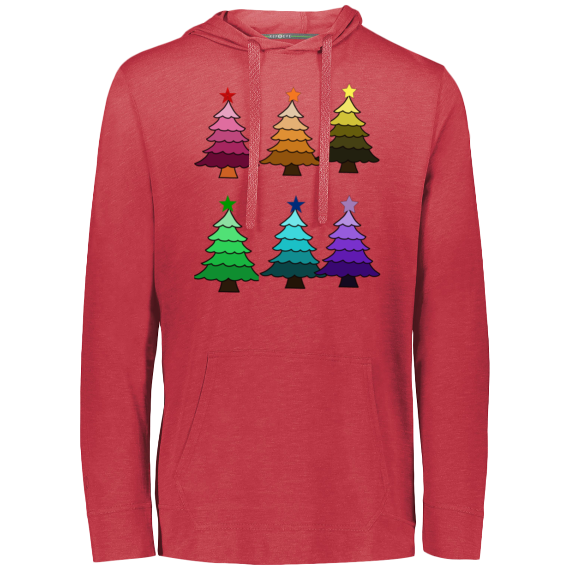 Colorful Trees T-Shirt Hoodie