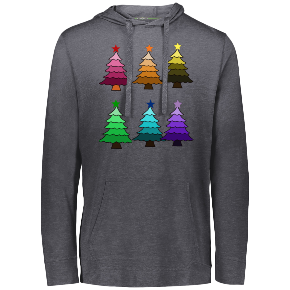 Colorful Trees T-Shirt Hoodie