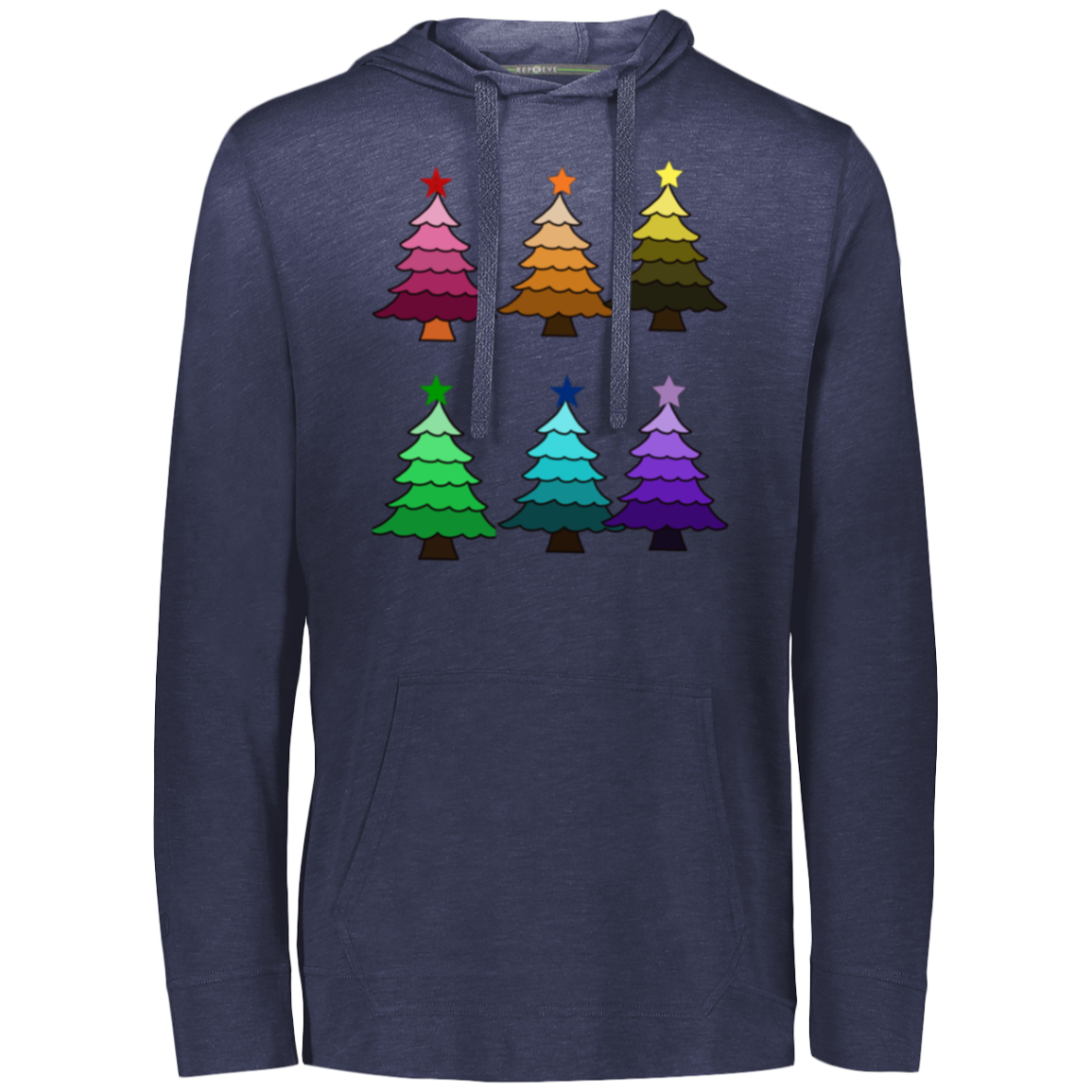 Colorful Trees T-Shirt Hoodie