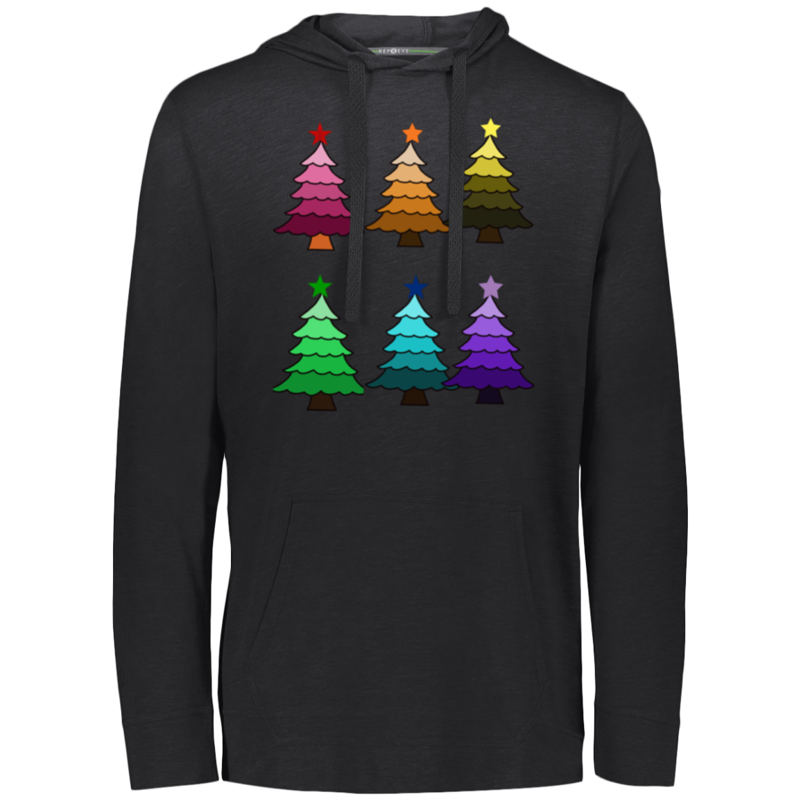 Colorful Trees T-Shirt Hoodie