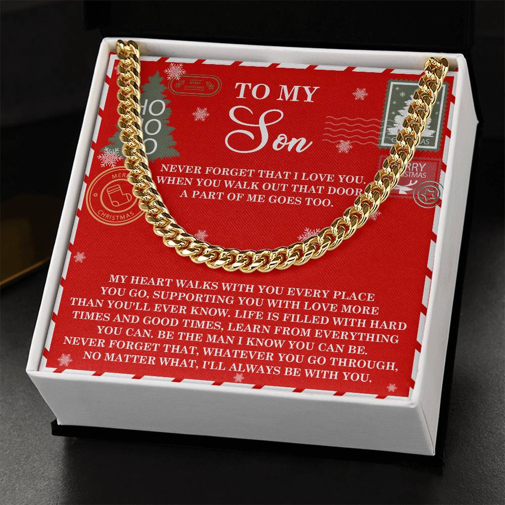 Gift for Son:That Door-Cuban Link