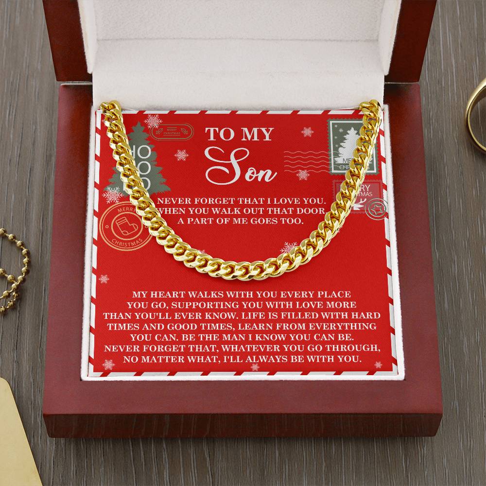 Gift for Son:That Door-Cuban Link