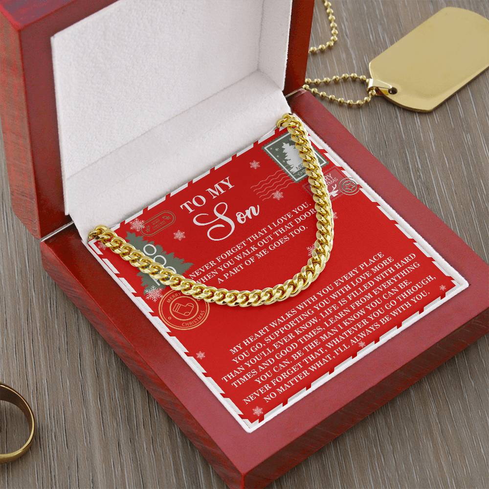 Gift for Son:That Door-Cuban Link