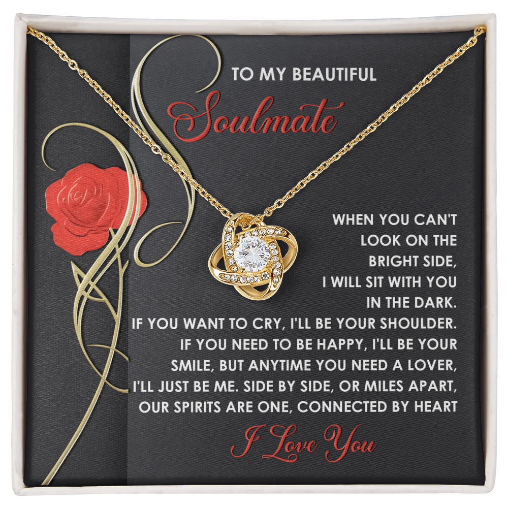 Soulmate:Be Me-Love Knot Necklace