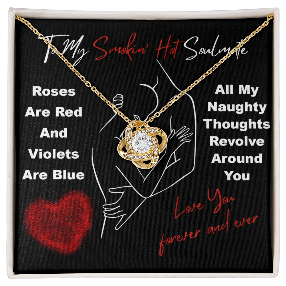 Soulmate:Around You-Love Knot Necklace