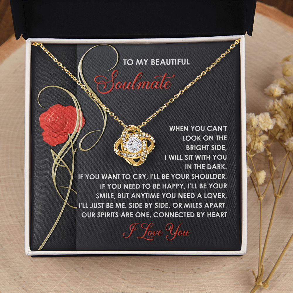 Soulmate:Be Me-Love Knot Necklace