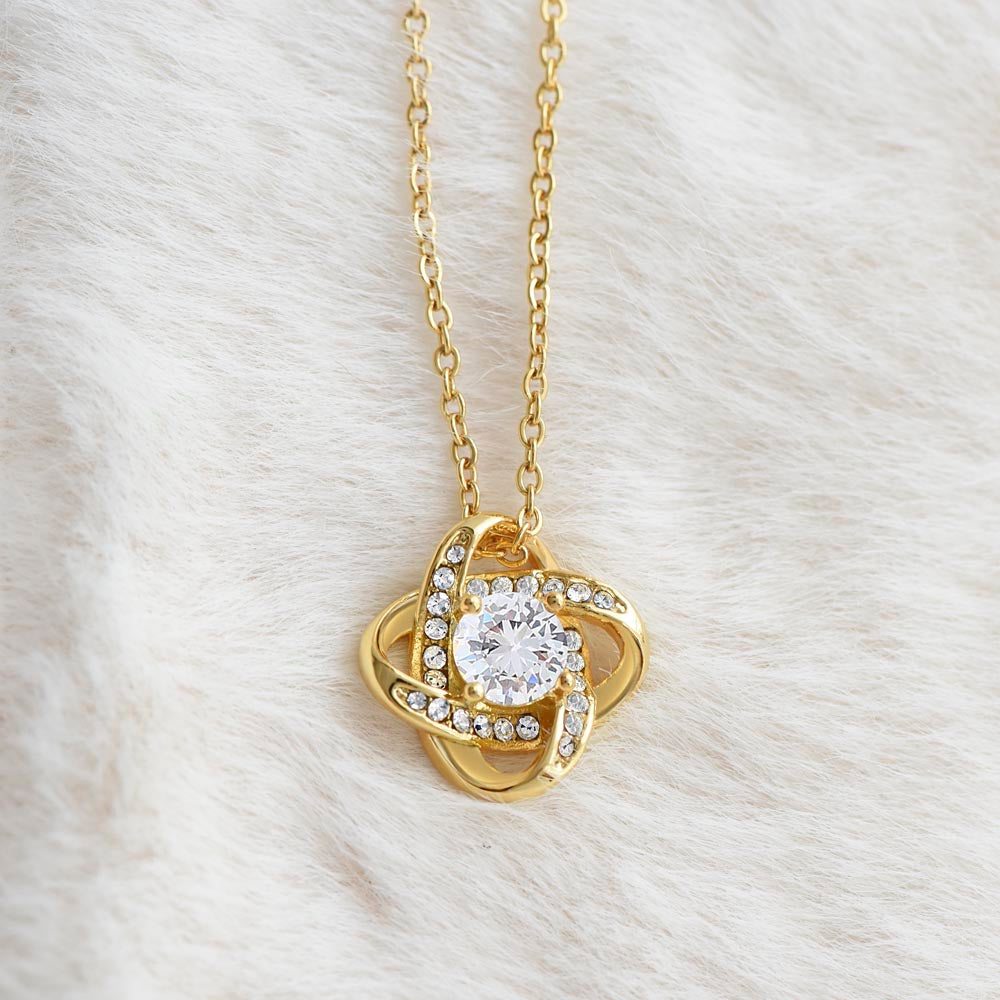 Soulmate:All My Heart-Love Knot Necklace