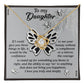 Gift for Daughter-See Your Beauty-Love Knot Necklace
