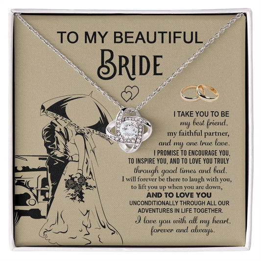 Bride-Faithful Partner-Love Knot