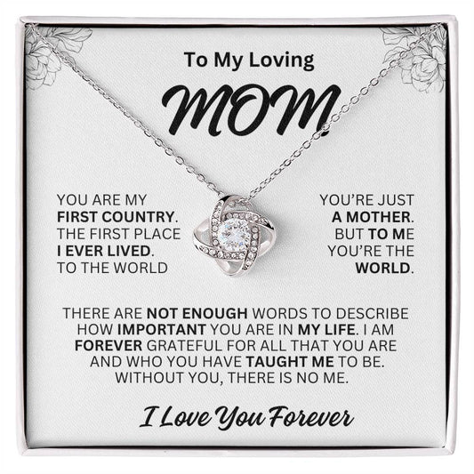 Gift For Mom-You're the World**