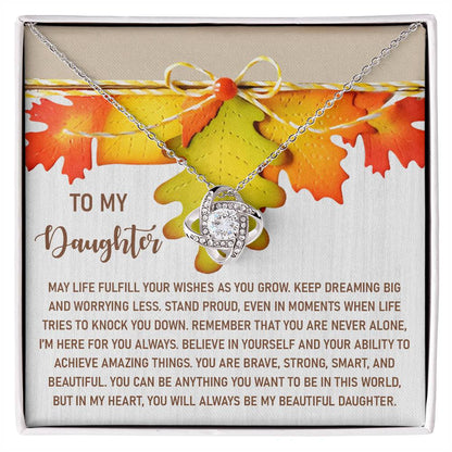 Gift for Daughter-For You Always