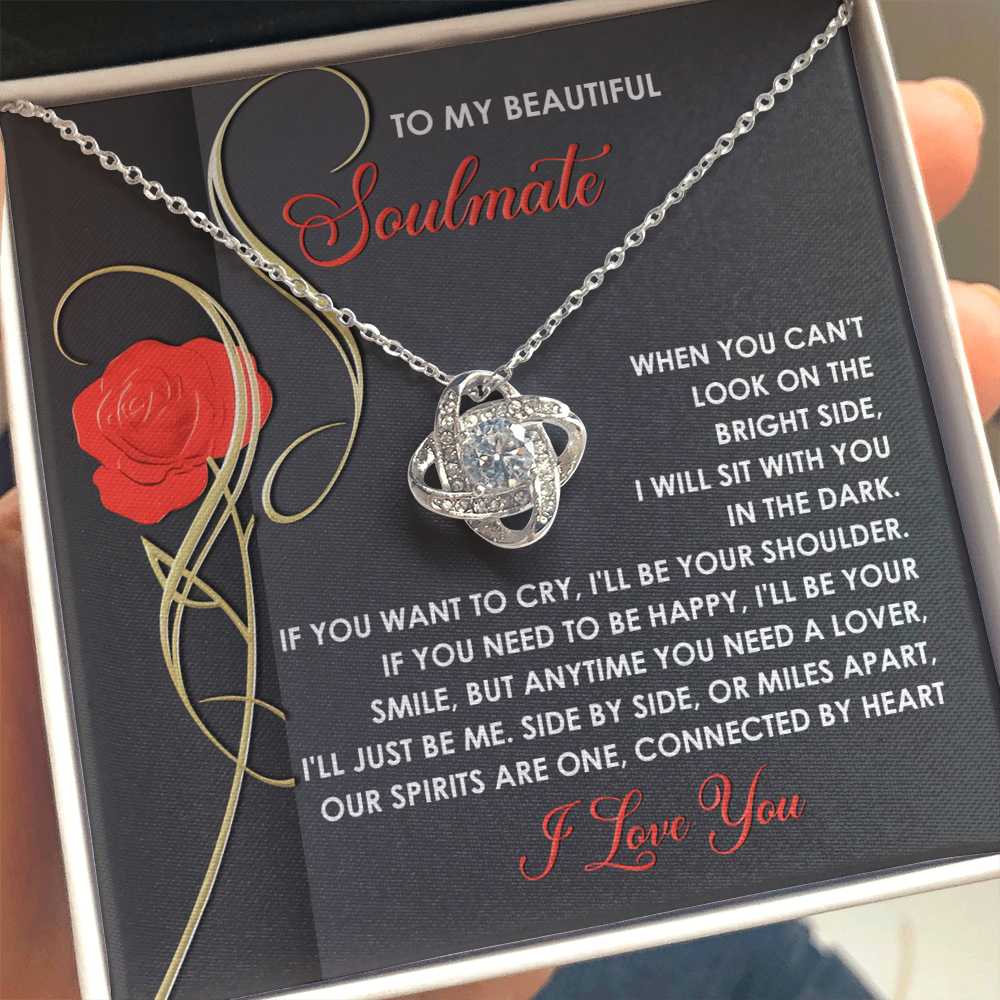 Soulmate:Be Me-Love Knot Necklace