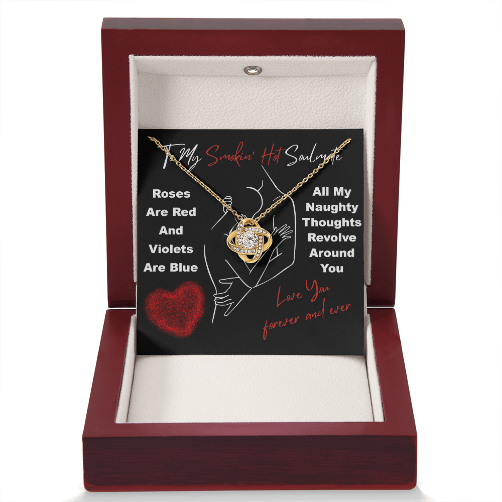 Soulmate:Around You-Love Knot Necklace