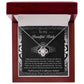 Gift for BRIDE- My True Love-Love Knot Necklace