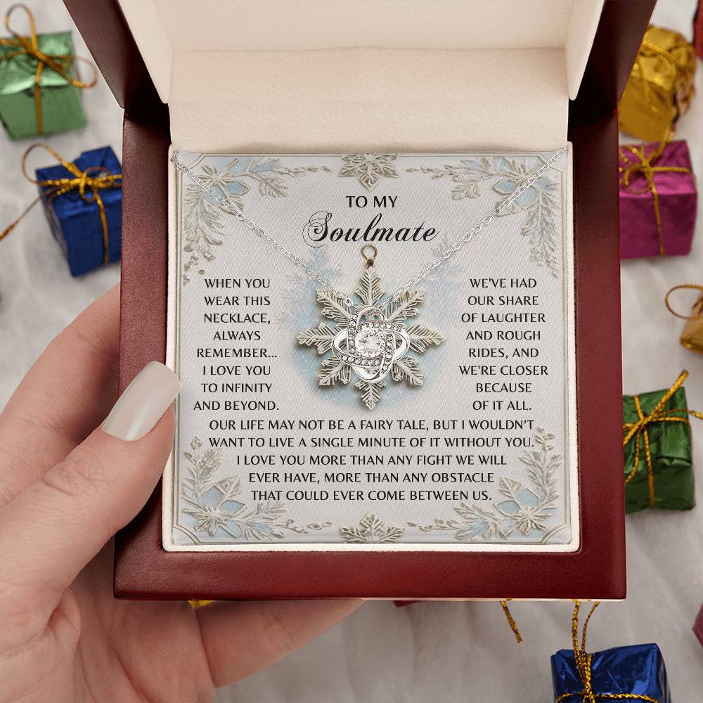 Soulmate-Infinity and Beyond- Love Knot Necklace