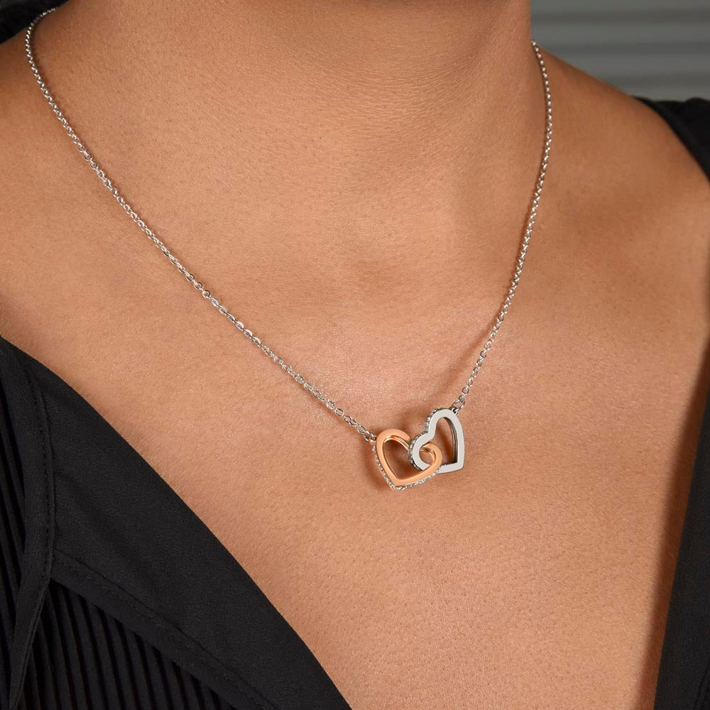 Daughter-Infinite Love: Interlocking Hearts