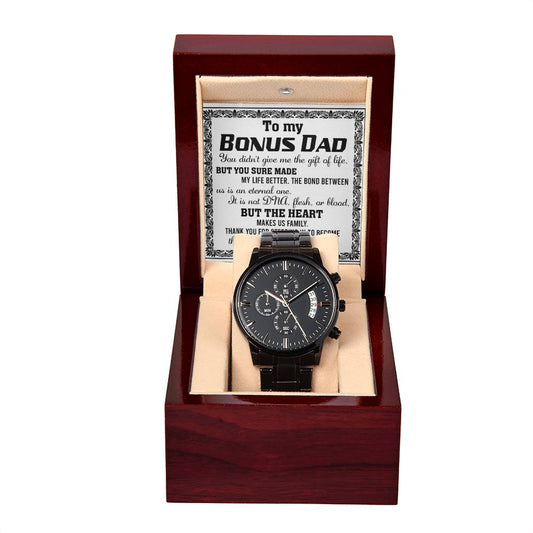Gift for Bonus Dad-Gift of Life-Watch