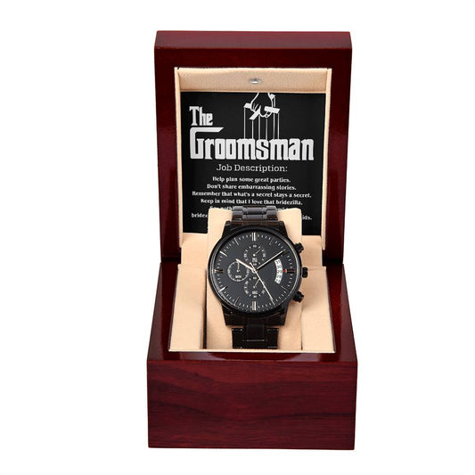 Groomsman-Job Description-Watch