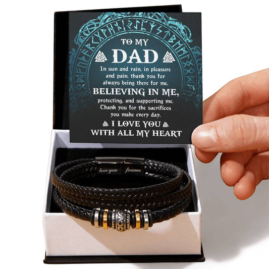 Gift For Dad-Pleasure and Pain-Bracelet