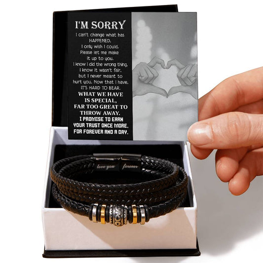 I'm Sorry-Wish I Could-Bracelet