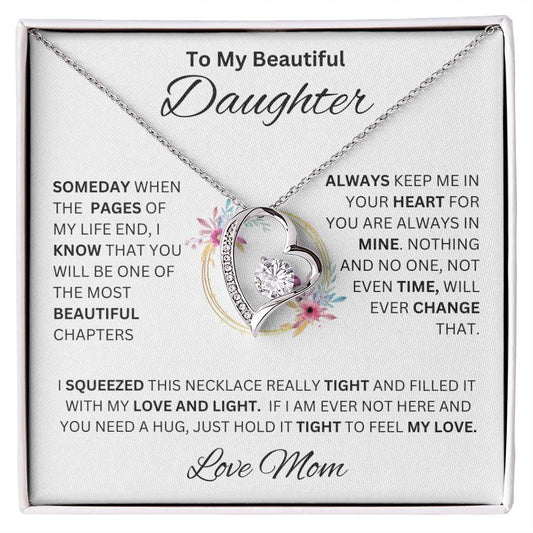{Almost Sold Out} To My Beautiful Daughter " Always Keep Me In Your Heart" Love Mom -Forever Love