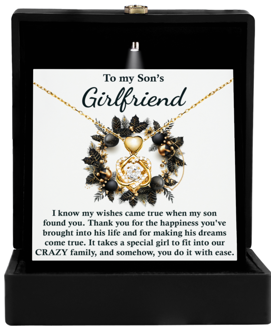 Gift for Son's Girlfriend:Found You-Circle of love