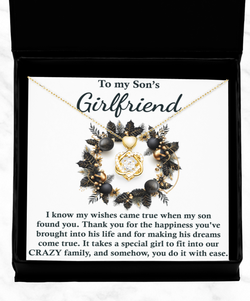 Gift for Son's Girlfriend:Found You-Circle of love