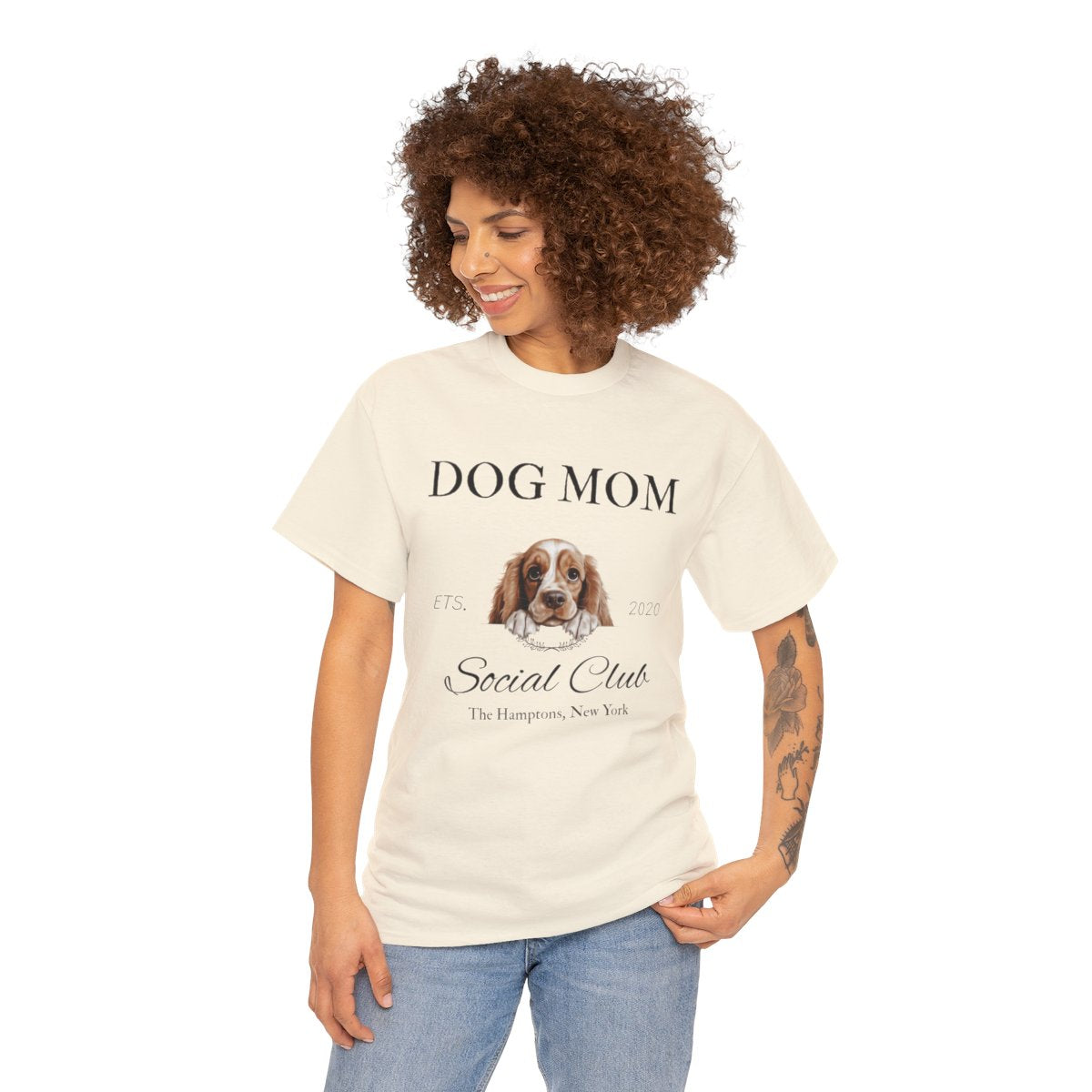 DOG Mom Social Club tee