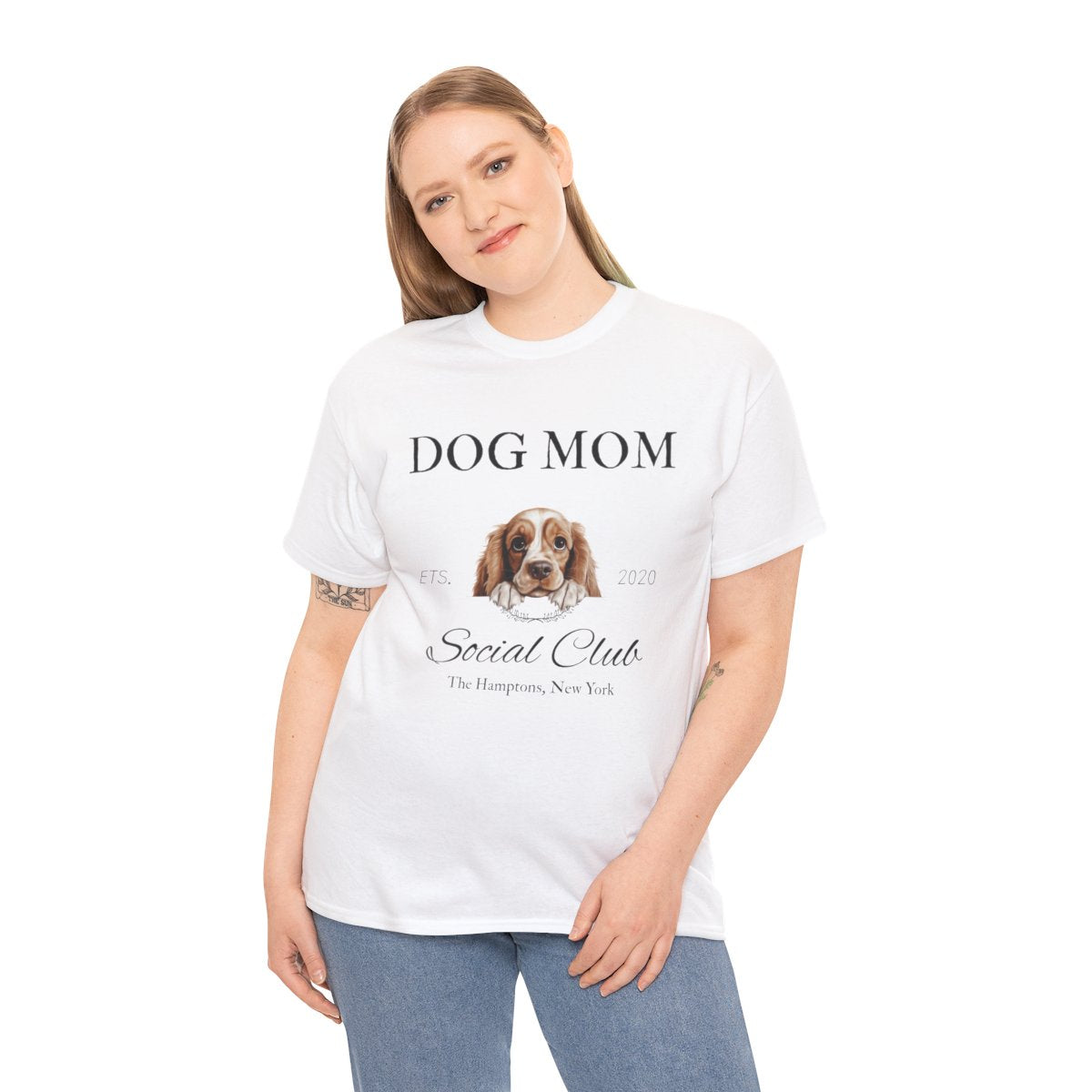 DOG Mom Social Club tee